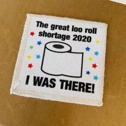 I survived loo roll badge